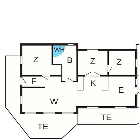 別荘 8 Person In Logstor-by Traum